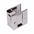 Pamex Passage Square Style Sliding Door Lock Bright Chrome Finish PF1230